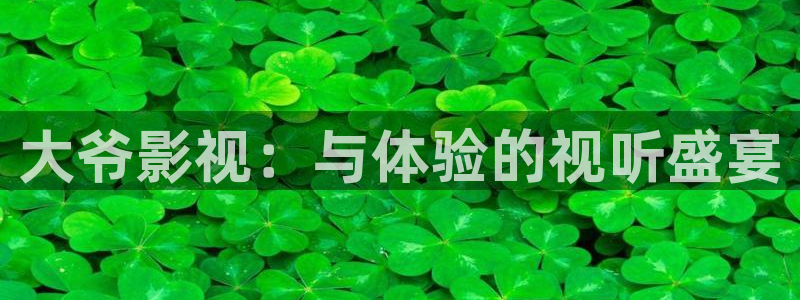 熊猫电影网站免费观看：大爷影视：与体验的视听盛宴